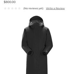 BRAND NEW!! ARCTERYX Woman's Size Medium Patera Parka Blacka K