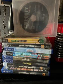 Video game bundle for ps 3 n ps 4