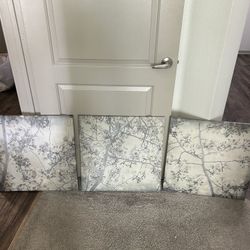 3-Piece Canvas Wall Art Set – $20 OBO