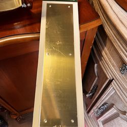 Push plate