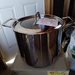 Olla Vaporera De 25qt Con Parrilla Princess House