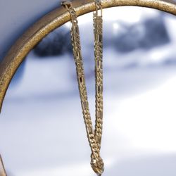 Gold Plated Fígaro Necklace 