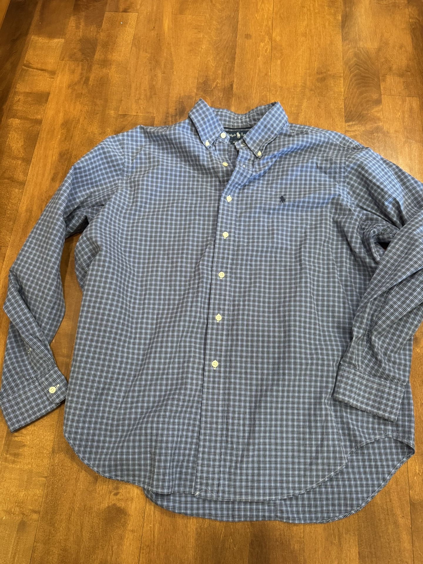Men’s Ralph Lauren button-down shirt shipping available
