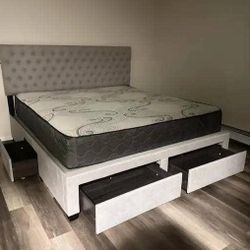 Queen Bed For Sale!!! Ask For Sale. Not Free