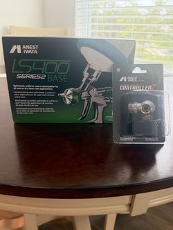 Anest Iwata LS400 series 2 base gun  and regulator