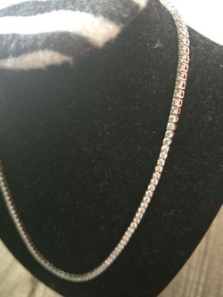 Tennis necklace
