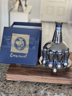 Yair Emanuel Textured Nickel Kiddush Fountain