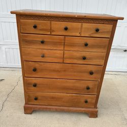 Solid Wood 6 Drawers Dresser