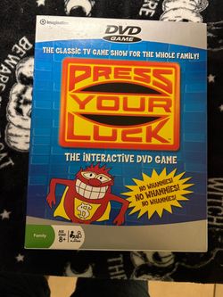 Press Your Luck dvd game used