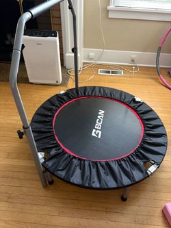 40” foldable trampoline