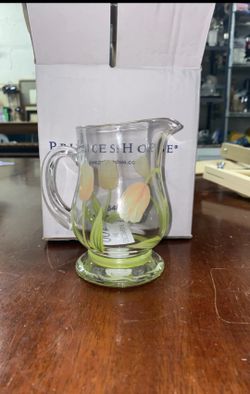 Princess house item #6482 crystal pitcher