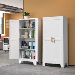 Metal Storage Cabinet, 61" Steel File Cabinet for Home Office, Kitchen Pantry 