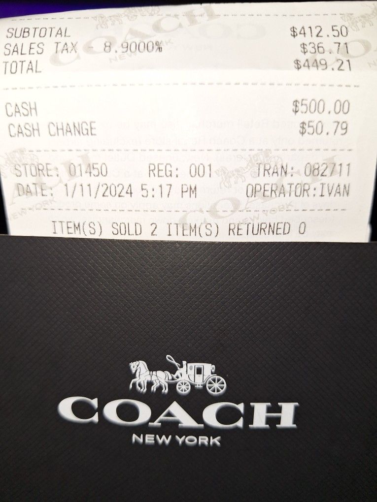 BRANDNEW COACH BOOKBAG AND SHOES TO MATCH