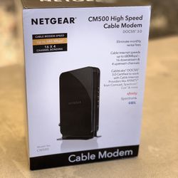 Netgear CM500 High Speed  Modem