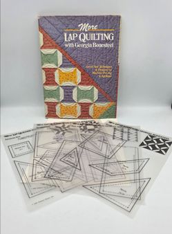 More Lap Quilting With Georgia Bonesteel - Includes Plastic Templates Hardcover