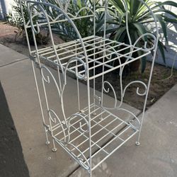 Stand plant vintage 28 inches tall 14 inches long  14 inches wide