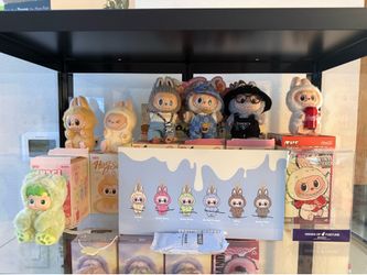 Pop Mart Labubu, SkullPanda, and HaciPuPu