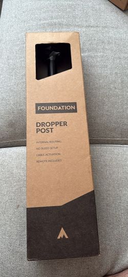 Brand New Foundation Dropper Post, 150mm Travel, 30.9mm