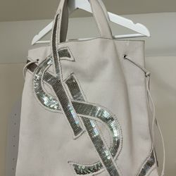YSL Y2K Canvas Tote