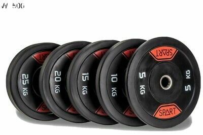 Olympic Rubber Bumper Plates Set - 330lb