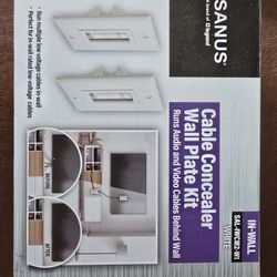Sanus Cable Concealer Wall Plate Kit