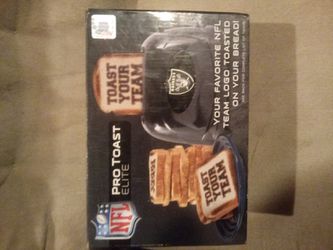 Raiders toaster