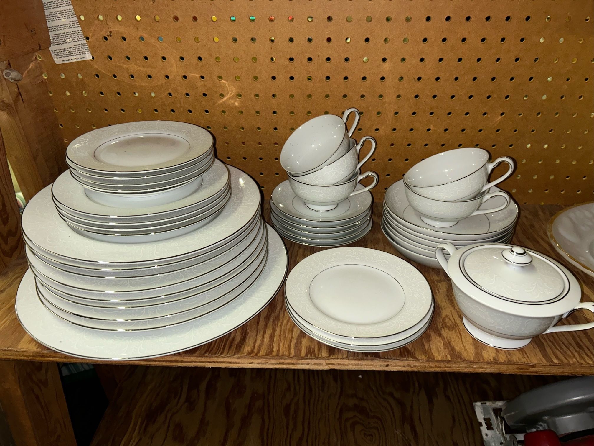 Royal M by Mita Coronation China Set Dishes Approx 38 Pieces