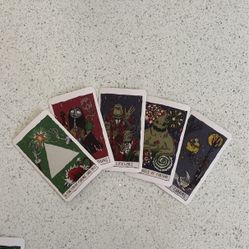 Nightmare Before Christmas tarot cards