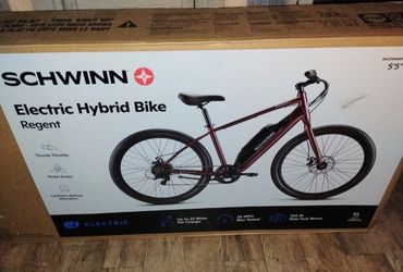 Schwinn E-BikeRegent 27.5" Adult Hybrid Bike