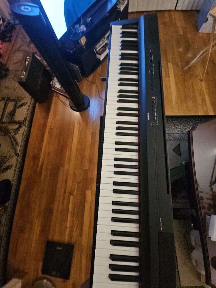 Yamaha Keyboard Digital Piano P-125B Work Great