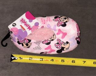 New Disney Minnie Little Girls Soft Slippers 2T-3T