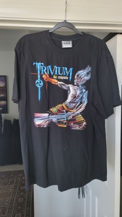 Trivium The Crusade Artwork T-shirt Rare The Roxx XL Heavy Metal