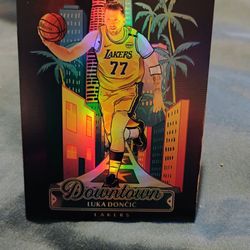 LUKA DONCIC PANINI ONE AND ONE DOWNTOWN COLLECTOR CARD 
