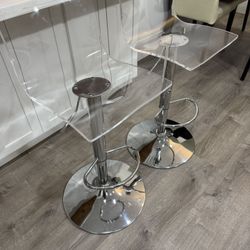 Clear Acrylic Stools