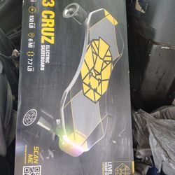 ELECTRICAL SKATEBOARD WITH LIGHT S