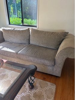 Light grey couch