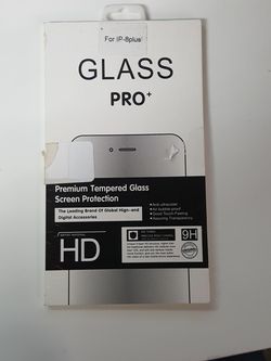 IPh 8 Plus Tempered glass