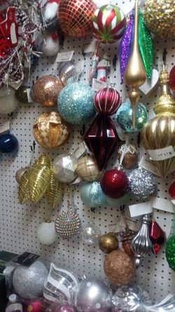 New shatter proof Christmas ornaments