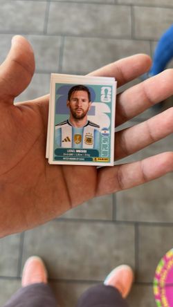 Panini sticker Messi