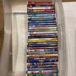 Lot of kids Disney ect. 30 dvd’s