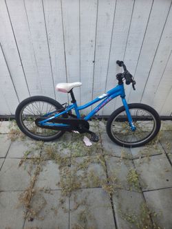 Trek Kids Bike Blue with Pink Accents