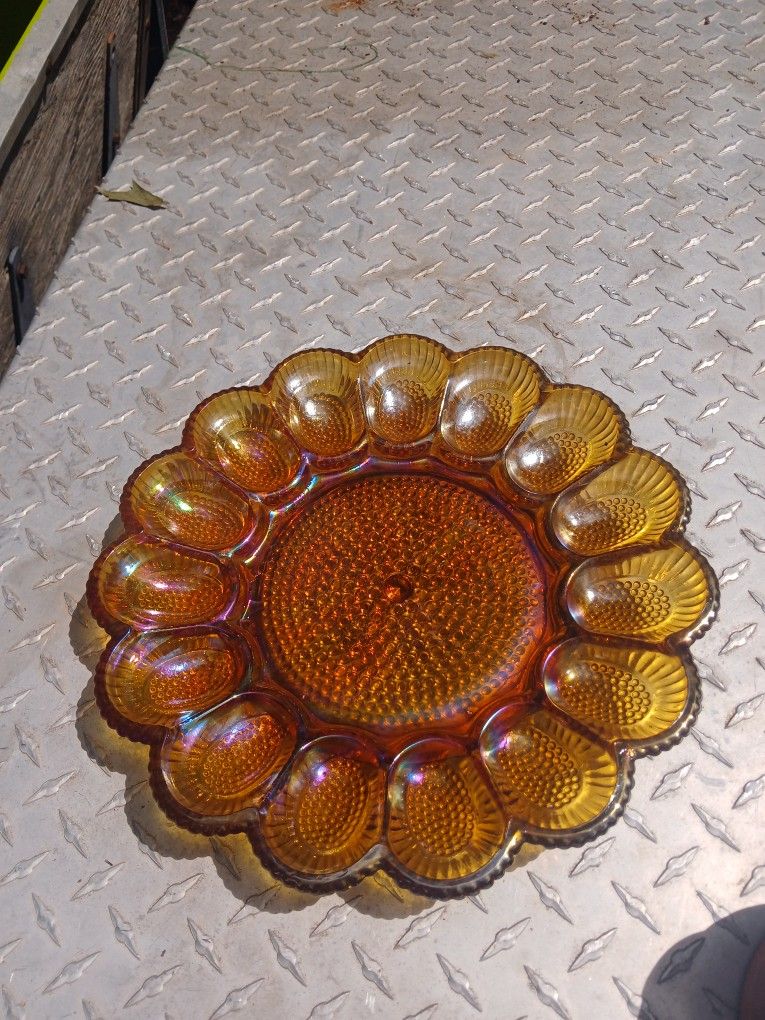 Antique Merigold Serving Tray