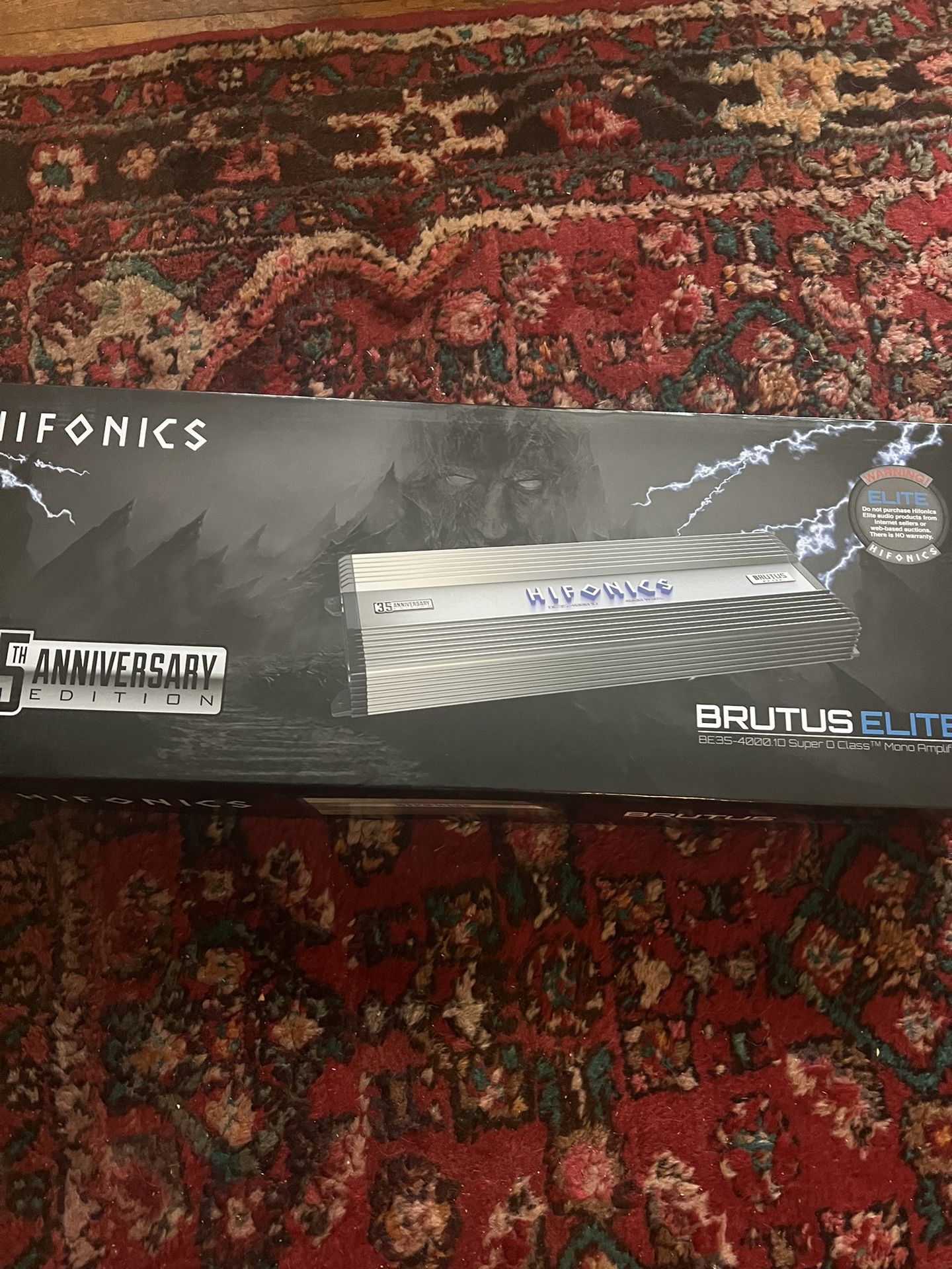 Hifonics Brutus Elite 4,000 Mono Amplifier!Brand new!