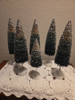 Christmas trees from Target