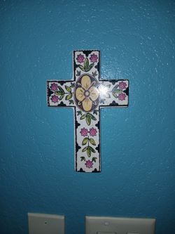 Ceramic Glass Cross
