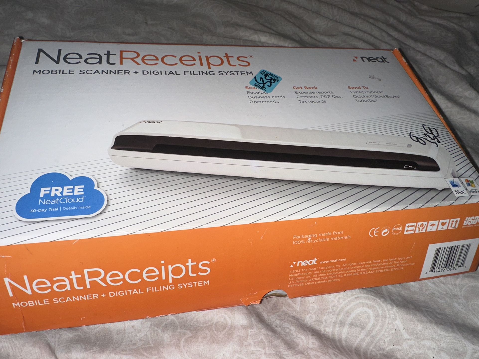 NeatReceipts escáner móvil