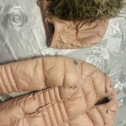 Michael Kors Blush Girls Sz 11/12 Jacket With Zipper Excellent Condition. 