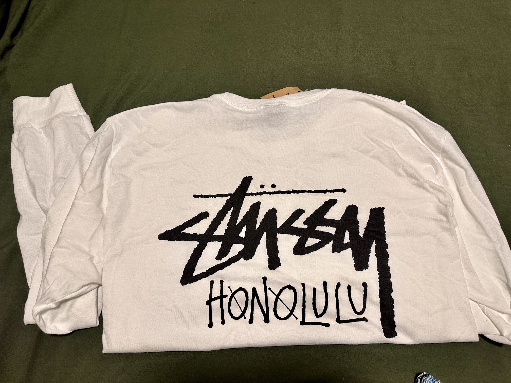Stussy Honolulu Chapter Long Sleeve Tee XL