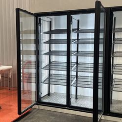 NSF Walk-In Freezer Merchandiser 3 Door with frame