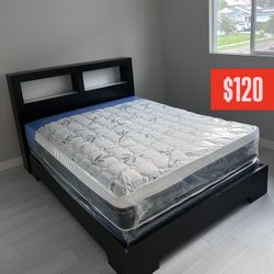 Full Size Mattress Pillow Top Bamboo Brand New